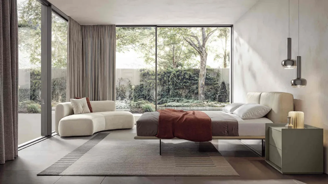 Letto in pelle Poke di Veneran