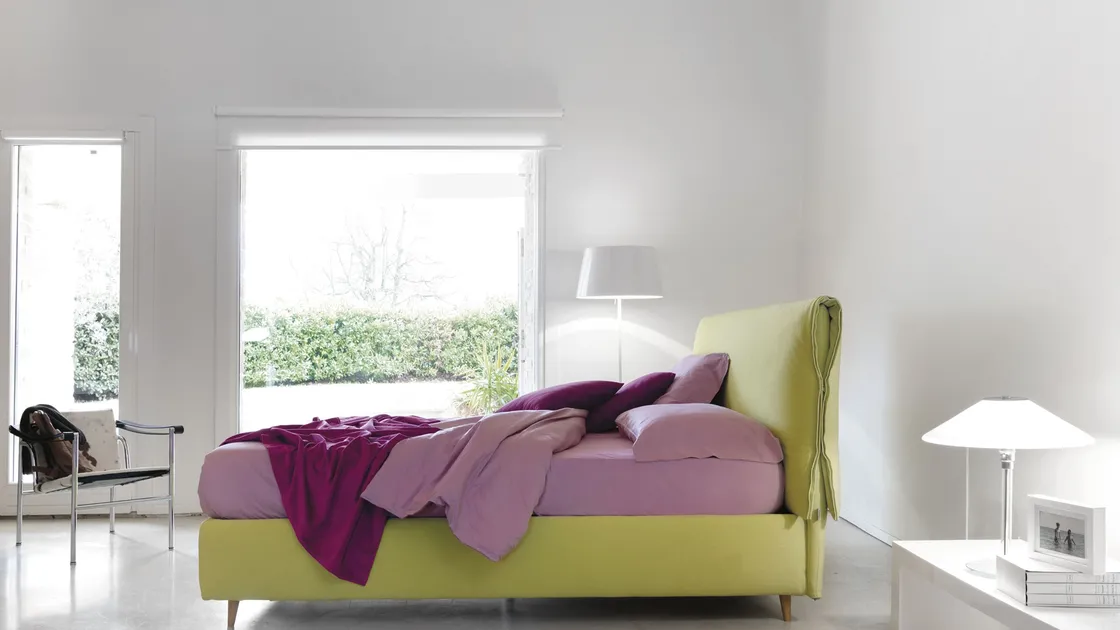 Letto con contenitore Seven di Noctis