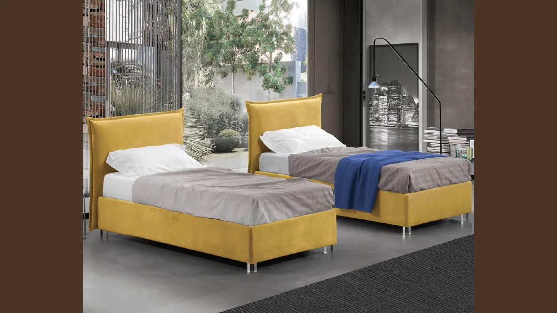 Letto singolo Fenice di Lettissimi 