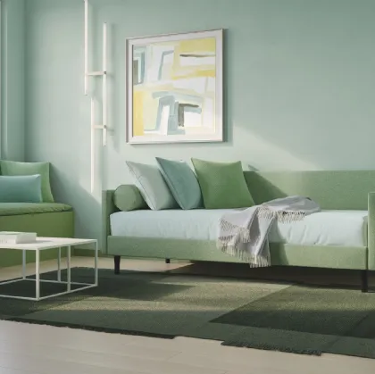 Daybed singolo in tessuto Be Max Mod 5 di Twils