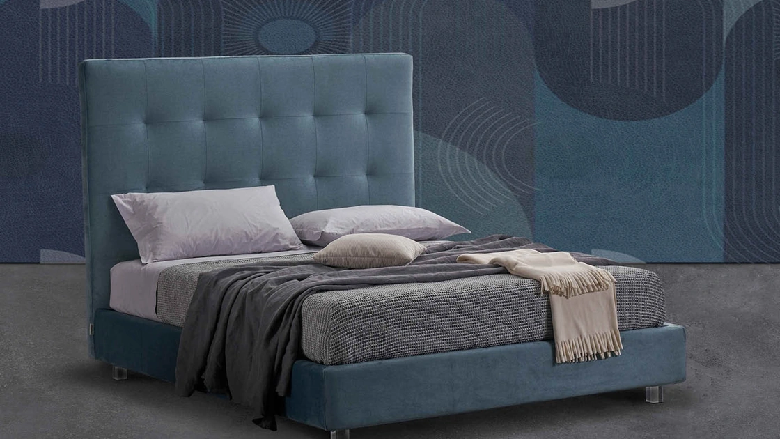 Letto con testiera Vela Alto di Lettissimi