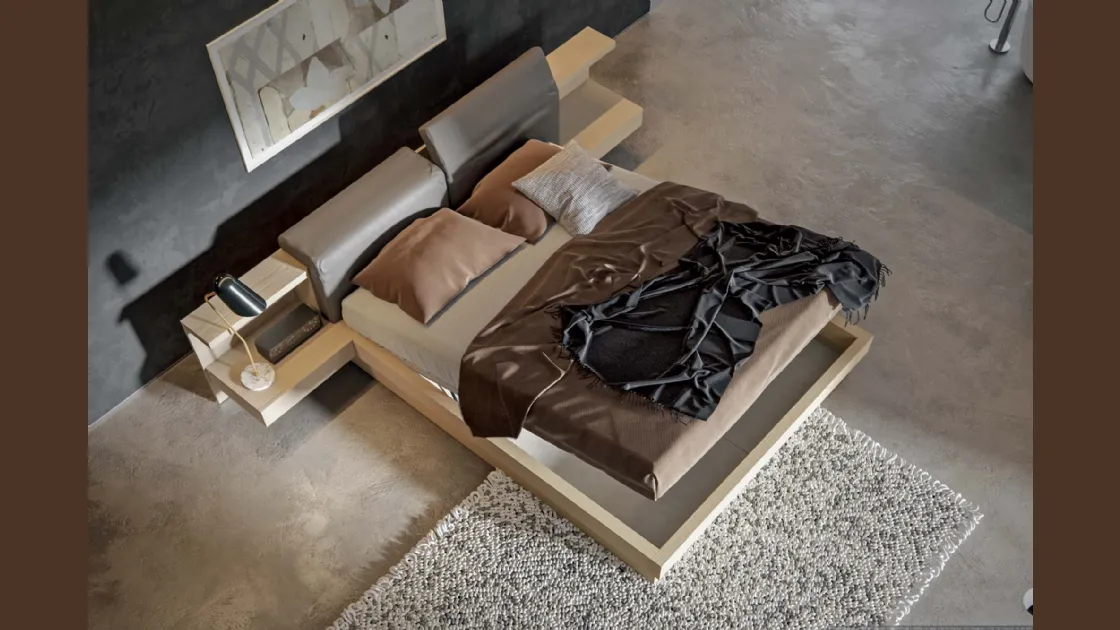 Letto Venus con box contenitore di Veneran