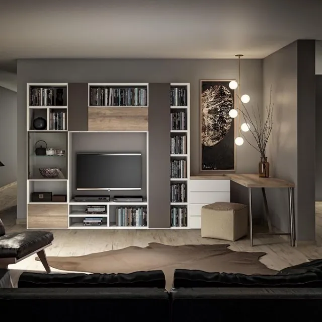 Libreria GF 5025 di Abitare Mobilstella