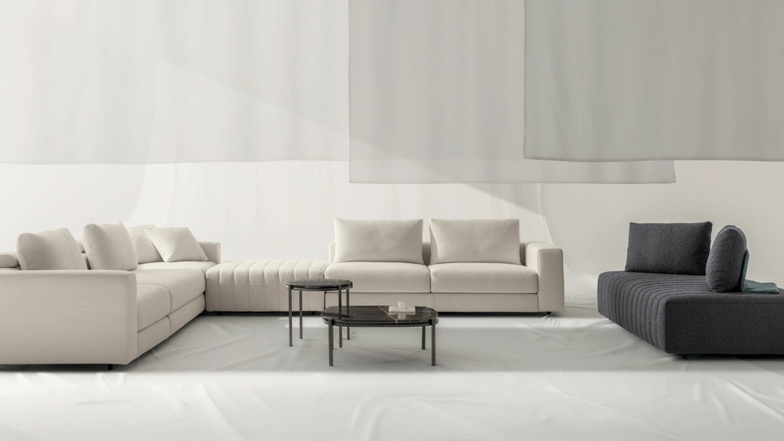 Divano ad angolo Kuba Split di Nicoline