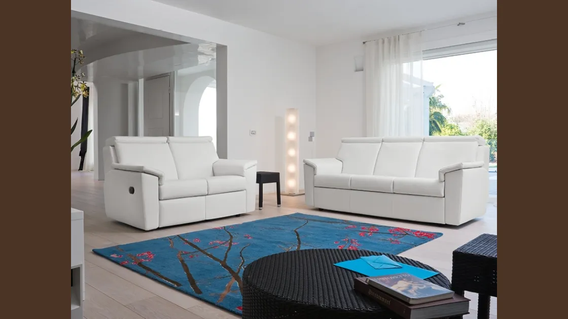 Divano lineare Multirelax di Rigosalotti