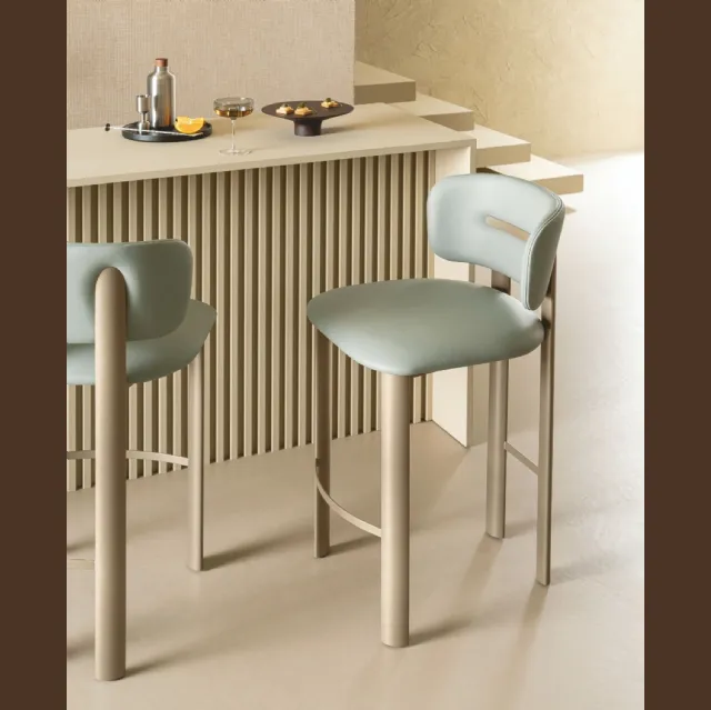 Sgabello Velvet di Riflessi