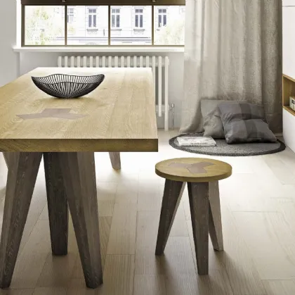 Tavolo in legno Biochic Nettuno di Domus Arte