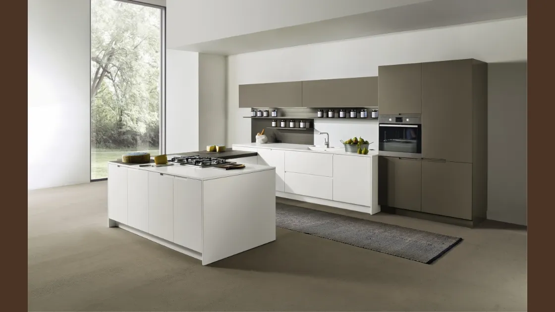 Cucina Design con penisola Arena 13 di Maistri