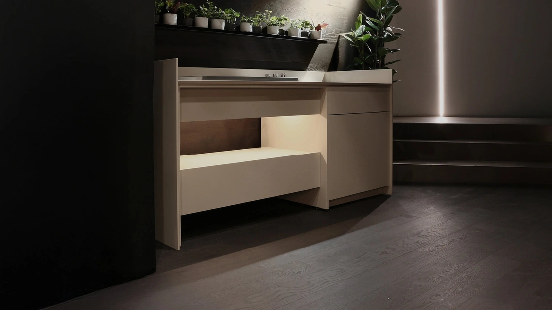 Cucina Design B table + Outdoor Units di Maistri