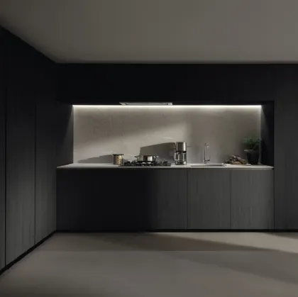 Cucina Design lineare essenziale ed elegante Viva 04 di Maistri