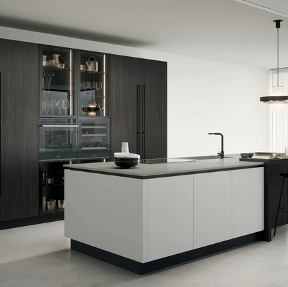 Cucina Moderna con isola Colibrì 03 di Forma Cucine