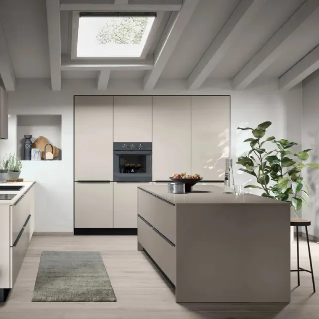 Cucina Moderna con isola Colibrì Intra di Forma Cucine